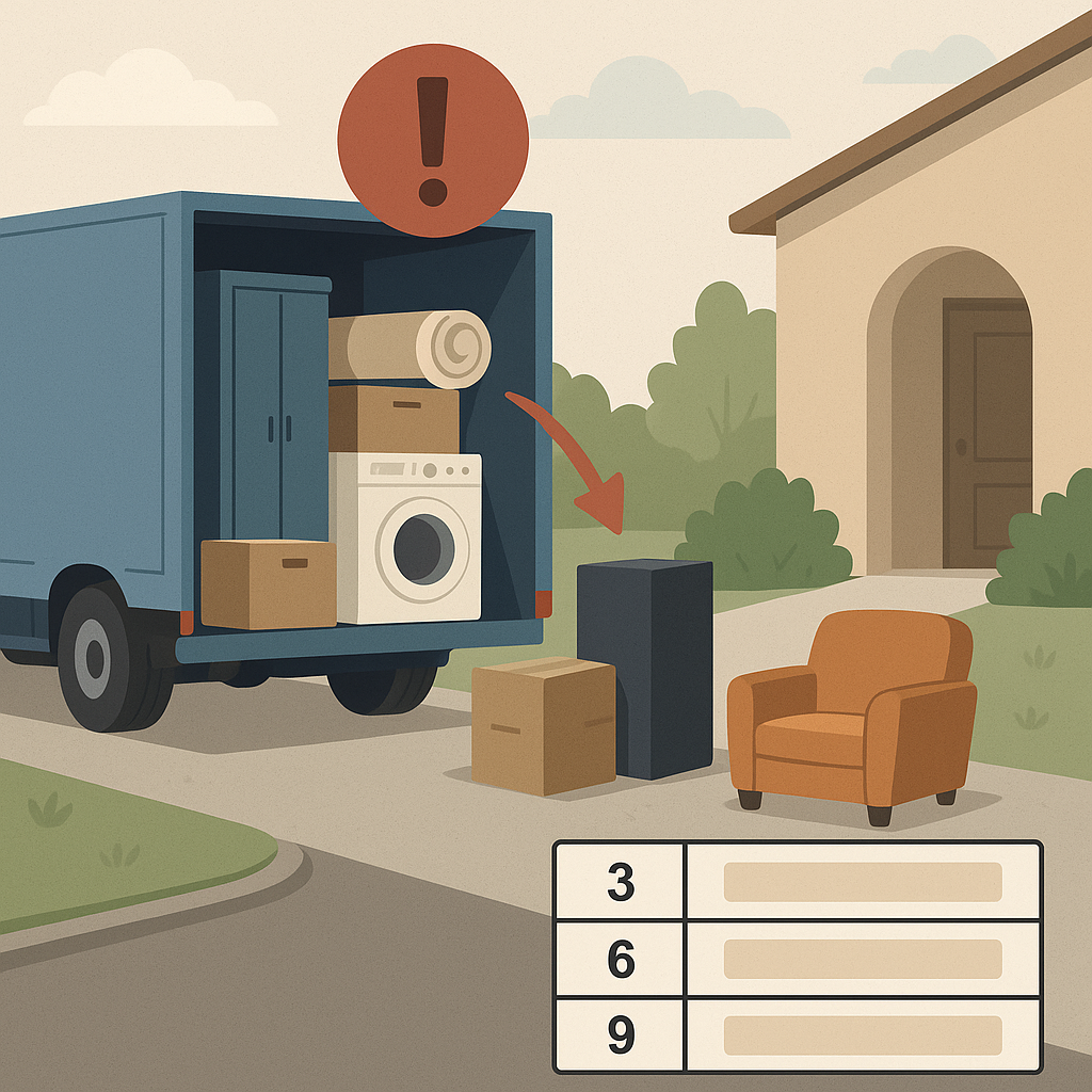 Flytning fra hus: sådan vurderer du volumen korrekt (loft, garage og skur)