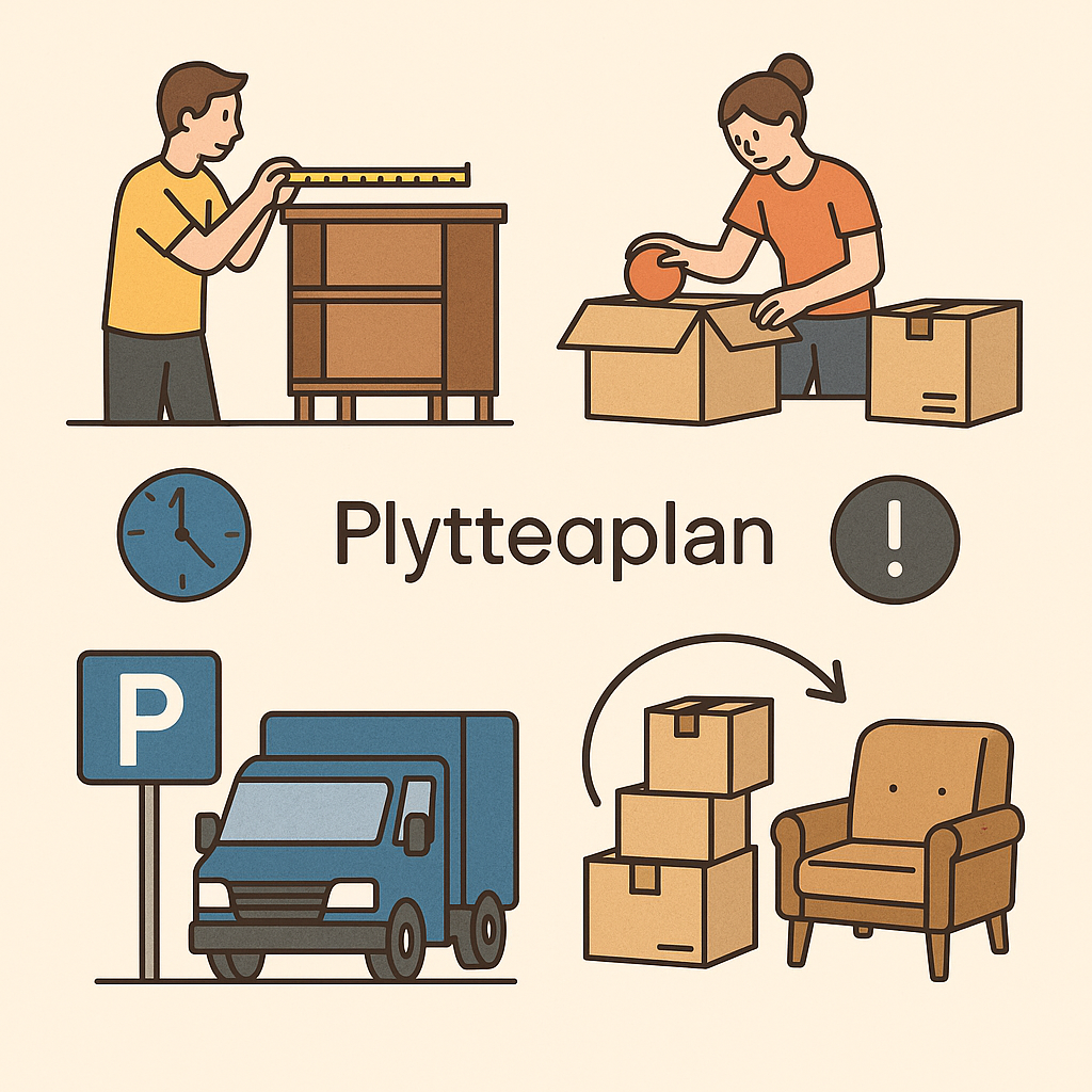 Flyttefirma København S: flytning med styr på adgang, bæring og tidsforbrug