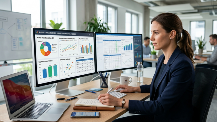 Konkurrentanalyse: Sådan forstår du din markedsposition